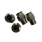 SPDZ1 1/8 NPT - 1/4 DOT Straight 4 Piece Heavy Duty Fitting Kit