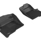 3D MAXpider 2009-2010 Ford F-150 Regular/Supercab/Supercrew Kagu 1st Row Floormat - Black L1FR06711509