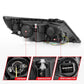 Anzo 2011-2013 Kia Sorento Projector Headlights w/ Halo Chrome (CCFL)