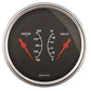 AutoMeter Gauge Dual Wtmp & Volt 3-3/8in. 250 Deg. F & 18V Elec Designer Black 1430