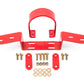 BMR Suspension BMR 64-72 A-Body Driveshaft Safety Loop Front - Red DSL410R