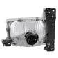 Anzo 1988-1989 Nissan Hardbody Crystal Headlights Chrome