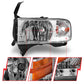 Anzo 1994-2001 Dodge Ram Crystal Headlights Chrome w/ LED