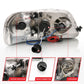 Anzo 1997.5-2003 Ford F-150 Projector Headlights w/ Halo and LED Chrome 1pc