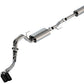 Borla F-150 2021 5.0L 4dr CC SB EC STB Lariat/KR/Pltnm/LTD 3/2.25 DSE Cat-Back Touring BLK CHR Tips 140873BC