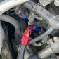 350Z-G35 REVUP Baffled Oil Catch Can System Kit - RED (PCV SIDE)