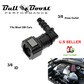 90 Degree LS LS1 SS Fuel Rail Quick Connect Fitting Line Adapter 3-8” ID to 3-8"