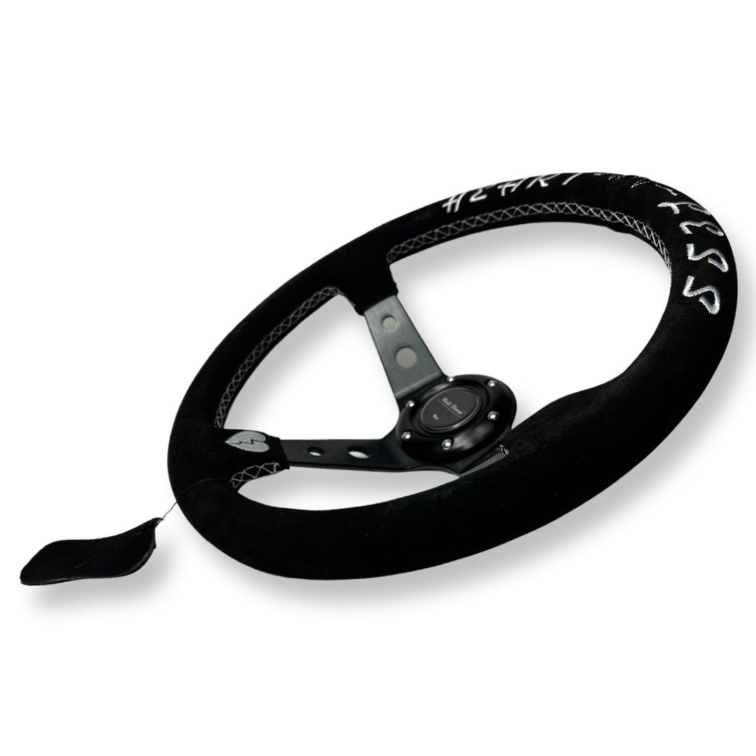 Universal Heartless Deep Dish 6-Bolt Steering Wheel | AFFILIATE