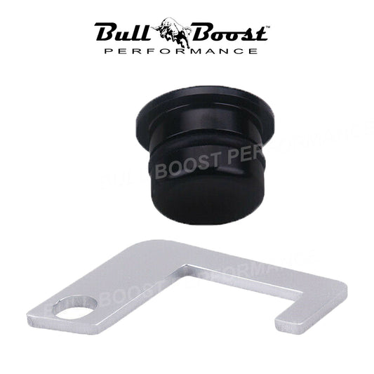 K20 K24 Thermostat Housing Block Off Plug & Bracket For Honda Acura Civic RSX Si
