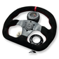 Suede Leather Steering Wheel + Hub Adapter Kit For Impreza WRX - Performance