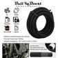 AN10 -10AN Fitting Stainless Steel Braided Oil Fuel Hose Line Kit 10Feet