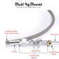 36" Stainless Steel Braided Throttle Cable Fit LS1 Chevy 4.8 5.3 5.7 6.0 Engine