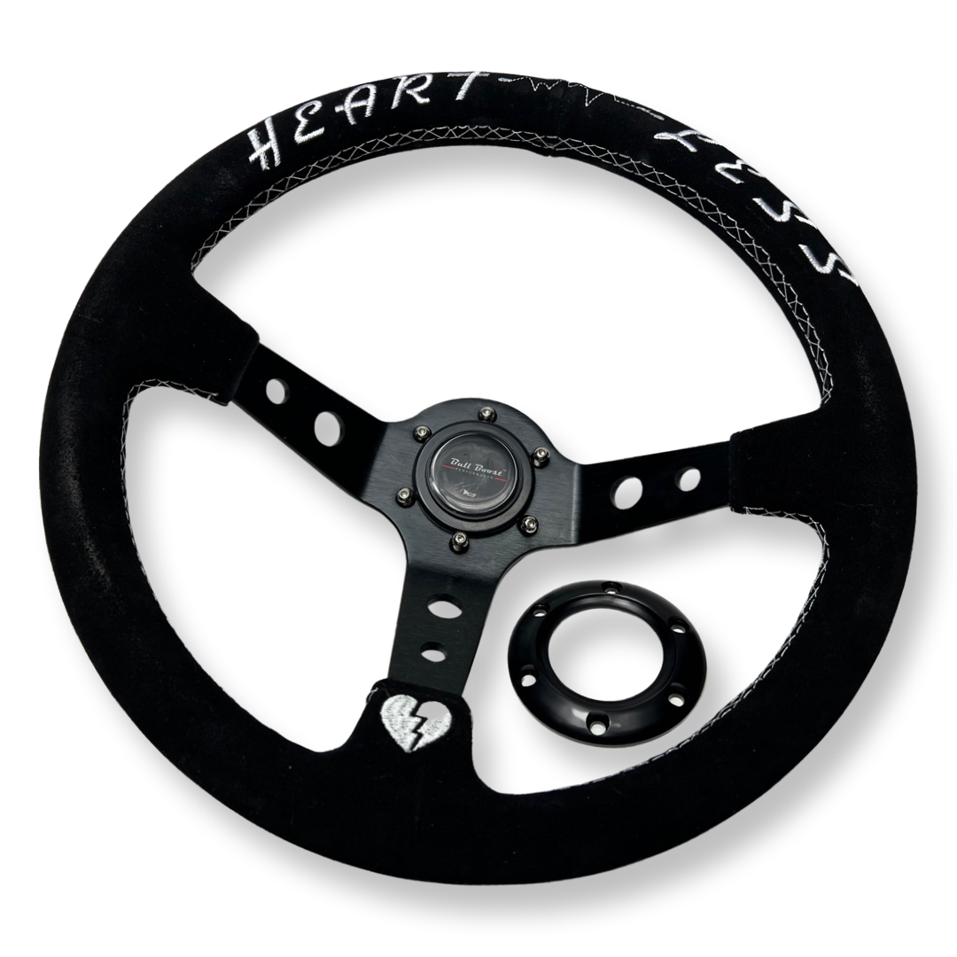 Universal Heartless Deep Dish 6-Bolt Steering Wheel | AFFILIATE