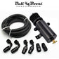 Universal Performance Oil Catch Can 2 Port -10AN Breather 750mL Baffle Tank