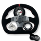 Suede Steering Wheel + Short Hub Adapter Kit For Acura Honda Accord Civic CR-Z