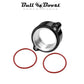 3 Inch 76mm Aluminum HD Clamp Intake V-band Clamp Intercooler Pipes Black