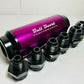 Purple 44 Micron Fuel Filter Inline -6AN -8AN -10AN Universal High Flow Turbo B