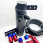 Universal Performance 7.5 oz Oil Catch Can 2 Port Kit 10AN, 8AN