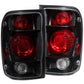 Anzo Smoke Black Euro Tail Lights 1998-2000 Ford Ranger