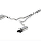 Ford Racing 2024 Mustang 2.3L Sport Non-Active Cat-Back Exhaust w/GT Valance - Black Tip M-5200-M2SBV