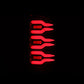 AlphaRex 07-08 Dodge Ram1500/07-09 Dodge Ram 2500+3500 Luxx-Series LED Tail Lights(Pair) Black/Red 641060 *Discontinued