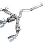 AWE Tuning AWE 23-24 Toyota GR Corolla Track Edition Catback Exhaust - Chrome Silver Tips 3020-52472
