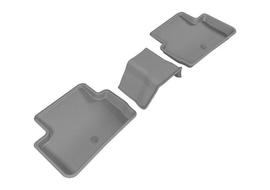 3D MAXpider 2017-2019 Infiniti QX30 Kagu 2nd Row Floormats - Gray L1IN02521501