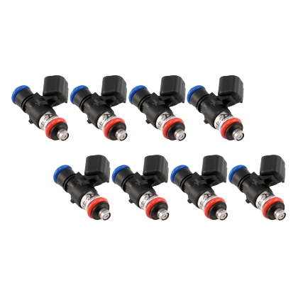 Injector Dynamics 1340cc Injectors- 34mm Length-No Adapt Top(14mm O-Ring)/15mm Low O-Ring(Set of 8)