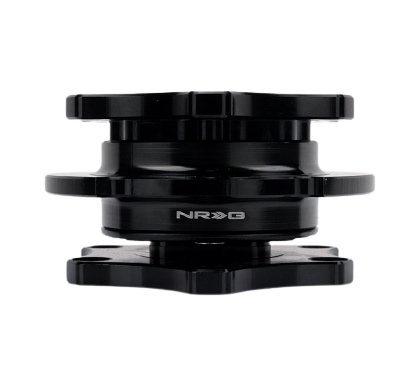 NRG Quick Release SFI SPEC 42.1 - Matte Black Body / Matte Black Ring