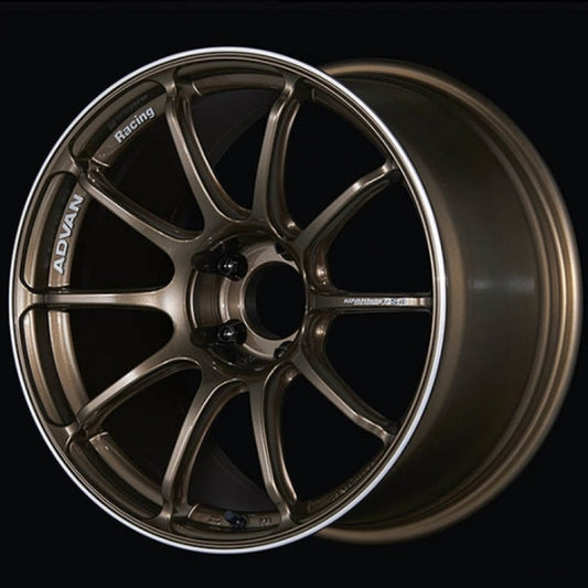 Advan RSIII 18x9.5 +45 5-114.3 Umber Bronze Metallic & Ring Wheel YA38J45EUAR