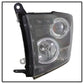 Spyder Dodge Ram 1500 09-14 10-14 Projector Headlights Halogen- LED Halo LED - Blk PRO-YD-DR09-HL-BK 5010032