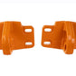 Ford Racing 2021+ Bronco Front Bumper Tow Hooks - Orange (Pair) M-18954-BO