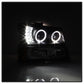 SPYDER xTune Chevy Silverado 03-06 Projector Headlights 4pcs - LED Halo - Black PRO-JH-CSIL03-SET-BK 9036774