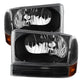 SPYDER Xtune Ford F250/350/450 Superduty 99-04 Crystal Headlights w/ Bumper Lights HD-JH-FF25099-AM-BK 9025402