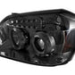 Spyder Dodge Magnum 05-07 Projector Headlights LED Halo LED Smke (Not Included) PRO-YD-DMAG05-LED-SM 5009890
