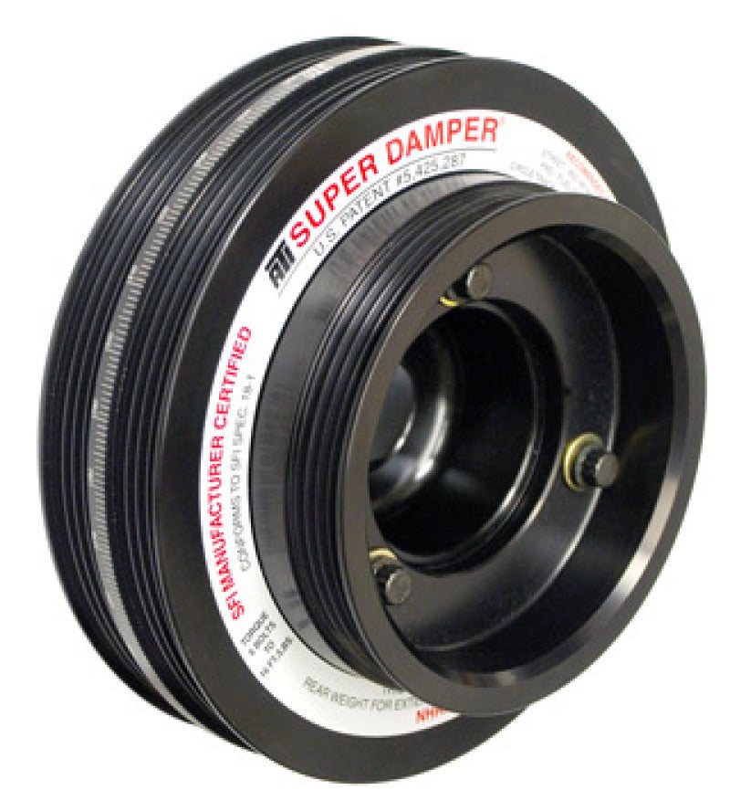 ATI Damper - 6.20in - Alum - 3 & (2) 4 Grv - Nissan - KA24 - 1Pc ATI917756