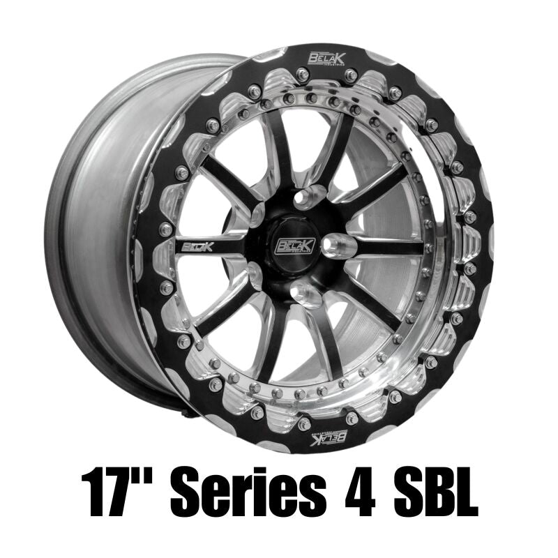 Belak Wheels Belak 17x11 / 6.25in BS / 5x120 BP / High Pad / Series 4 Wheel - Non-Beadlock 17115120S46BS-NBL