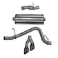 Corsa Performance 15-16 GMC Yukon Denali 6.2L V8 Single Side Exit Cat-Back Exhaust