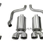 Corsa Performance 2.5" Dual Rear Exit Cat-Back Exhaust System with Twin 3.5" Tips