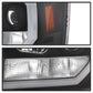 Spyder GMC Sierra 1500/2500/3500 07-13 V2 Projector Headlights- Black PRO-YD-GS07V2-LBDRL-BK 5083630
