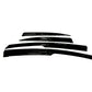 BLOX Racing 06-11 Honda Civic Door Sun Visors MU Type Smoked Acrylic 4pcs BXPP-26101