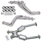 BBK 96-98 Ford Mustang Cobra 1-5/8 Long Tube Headers w/High Flow Catted X-Pipe (Silver Ceramic) 15323