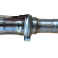 SPDZ1 2.5”–3” Ball Flex Slip-Fit Exhaust Connector Kit (Stainless Steel)