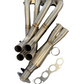 SPDZ1 K Swap K20 K24 Megaphone Exhaust Header 2 Bolt 4-1 Tri-Y EK EG DC2 Civic Pipe
