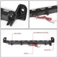 01-04 Nissan Pathfinder / 01-03 Infiniti QX4 LED 3rd Brake Light - Black