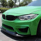 BMW 3 Series F80 M3 F82 F83 M4 GTS Style Carbon Fiber Front Lip (2015 - 2021)