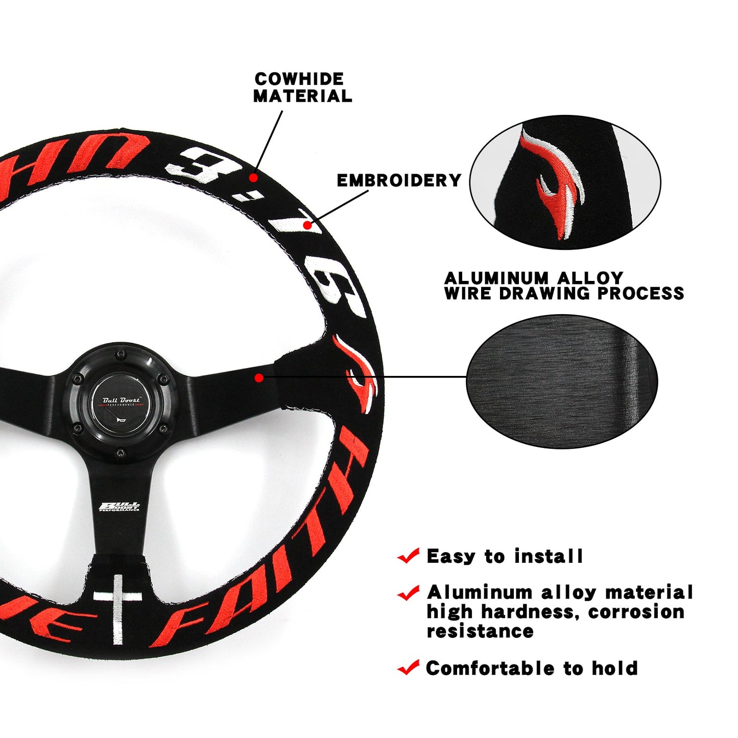 Have Faith Steering Wheel Quick Release Short Hub Adapter For Nissan 350Z 370Z Sentra