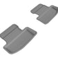 3D MAXpider 2015-2020 Ford Mustang Kagu 2nd Row Floormats - Gray L1FR08521501