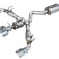 AWE Tuning AWE 23-24 Toyota GR Corolla Touring Edition Catback Exhaust - Chrome Silver Tips 3015-52472