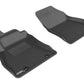3D MAXpider 2011-2018 Nissan Juke Kagu 1st Row Floormat - Black L1NS06411509
